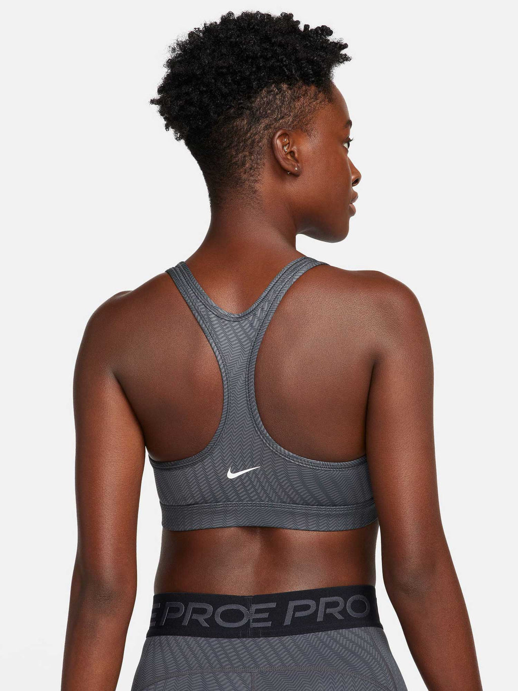 NIKE Спортен сутиен W NP SWSH LGT SPT AOP BRA