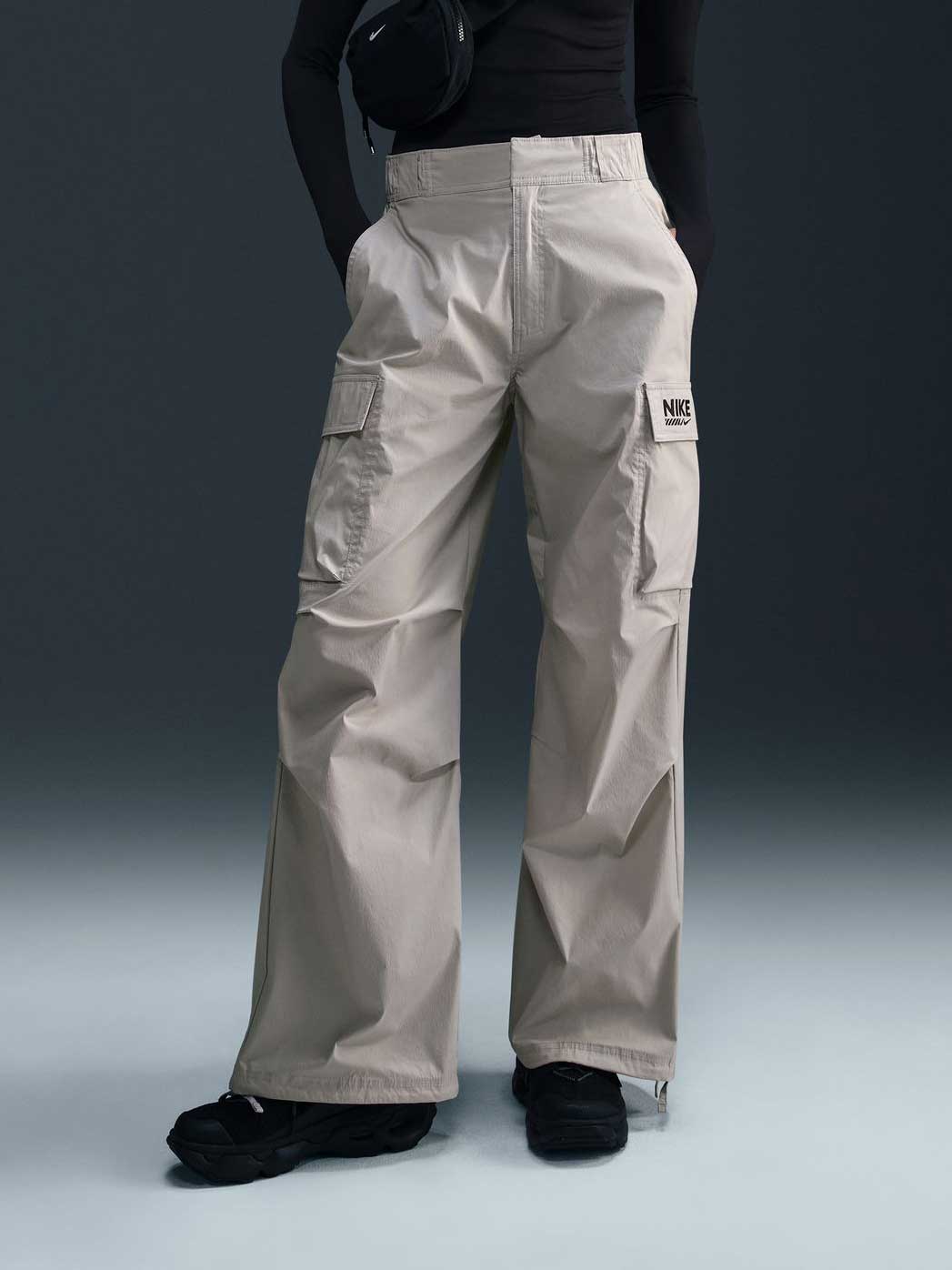 NIKE Спортно долнище W NSW WOVEN OS PANT HR GLS