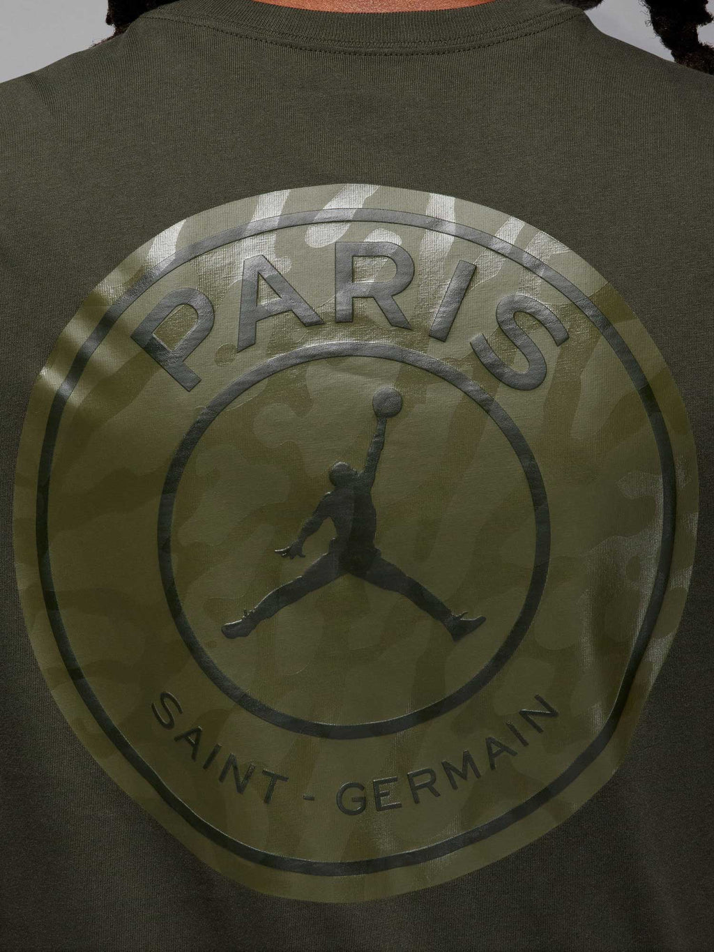 NIKE Тениска M J PSG SS LOGO TEE