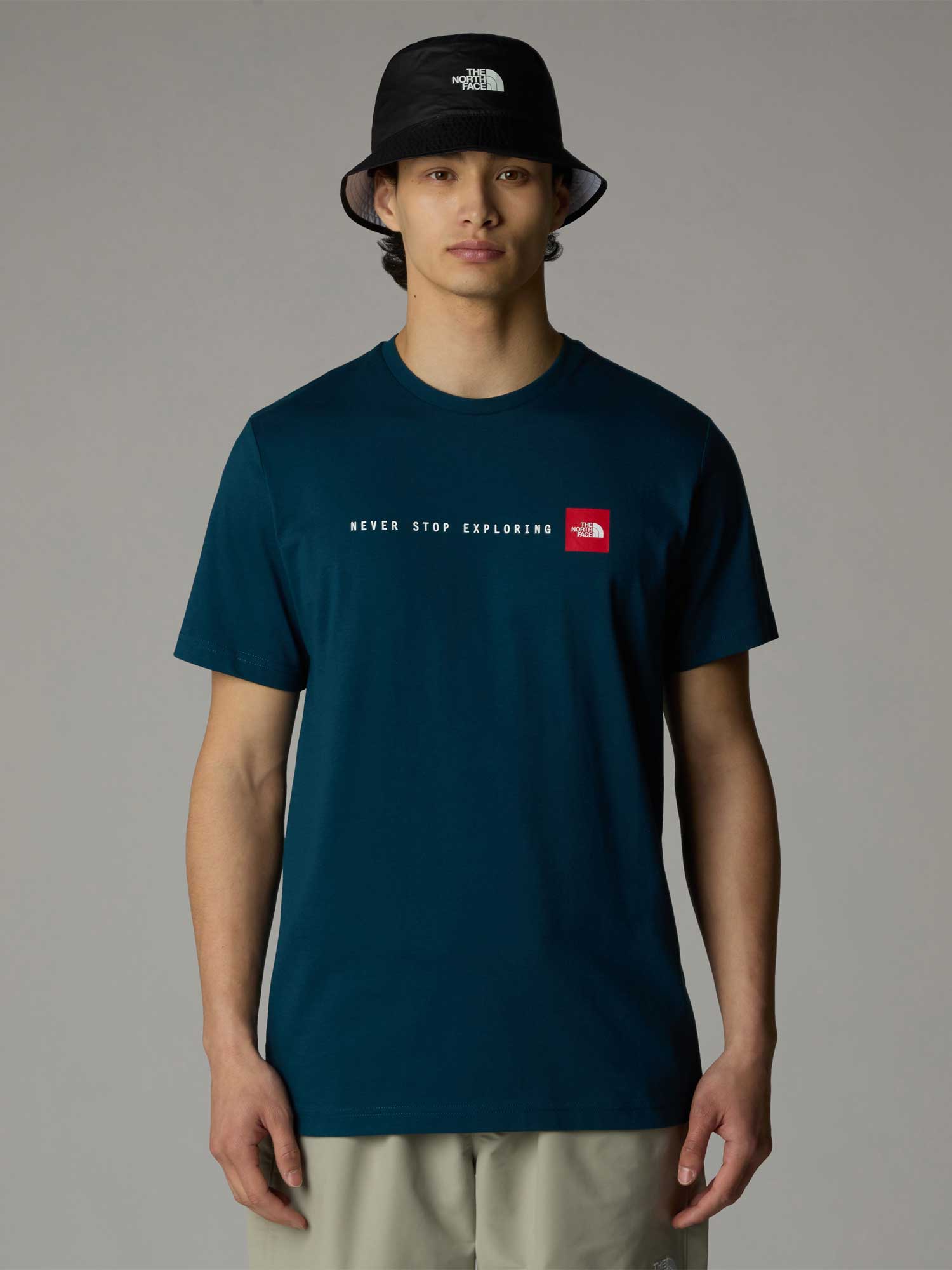 THE NORTH FACE Тениска M SS NEVER STOP EXPLORING TEE