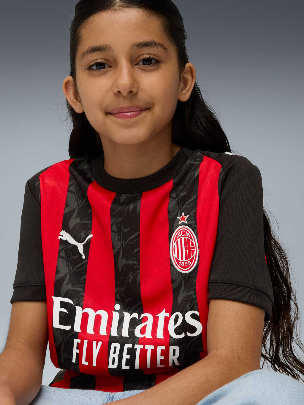 PUMA Тениска ACM Home Jersey Replica Jr