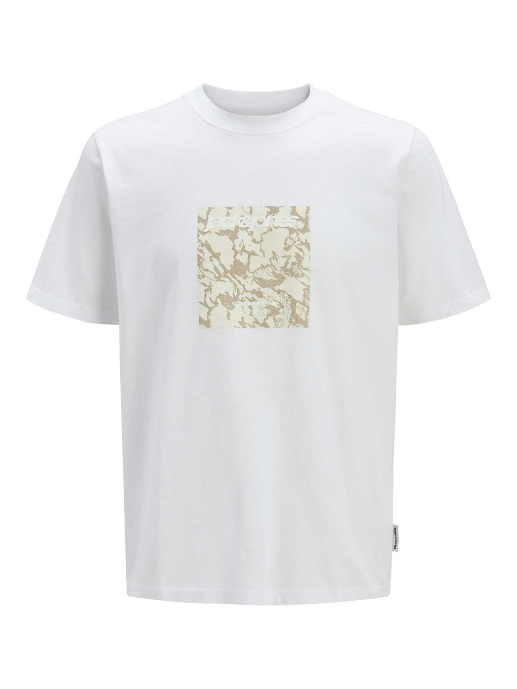 JACK & JONES Тениска JCOTARMAC CAMO FRONT TEE SS CREW NECK LN
