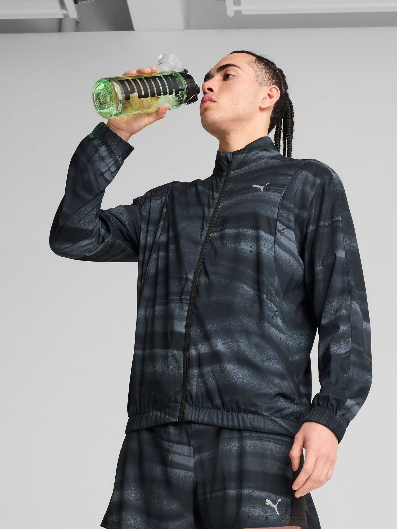 PUMA Спортно горнище RUN VELOCITY AOP JACKET M