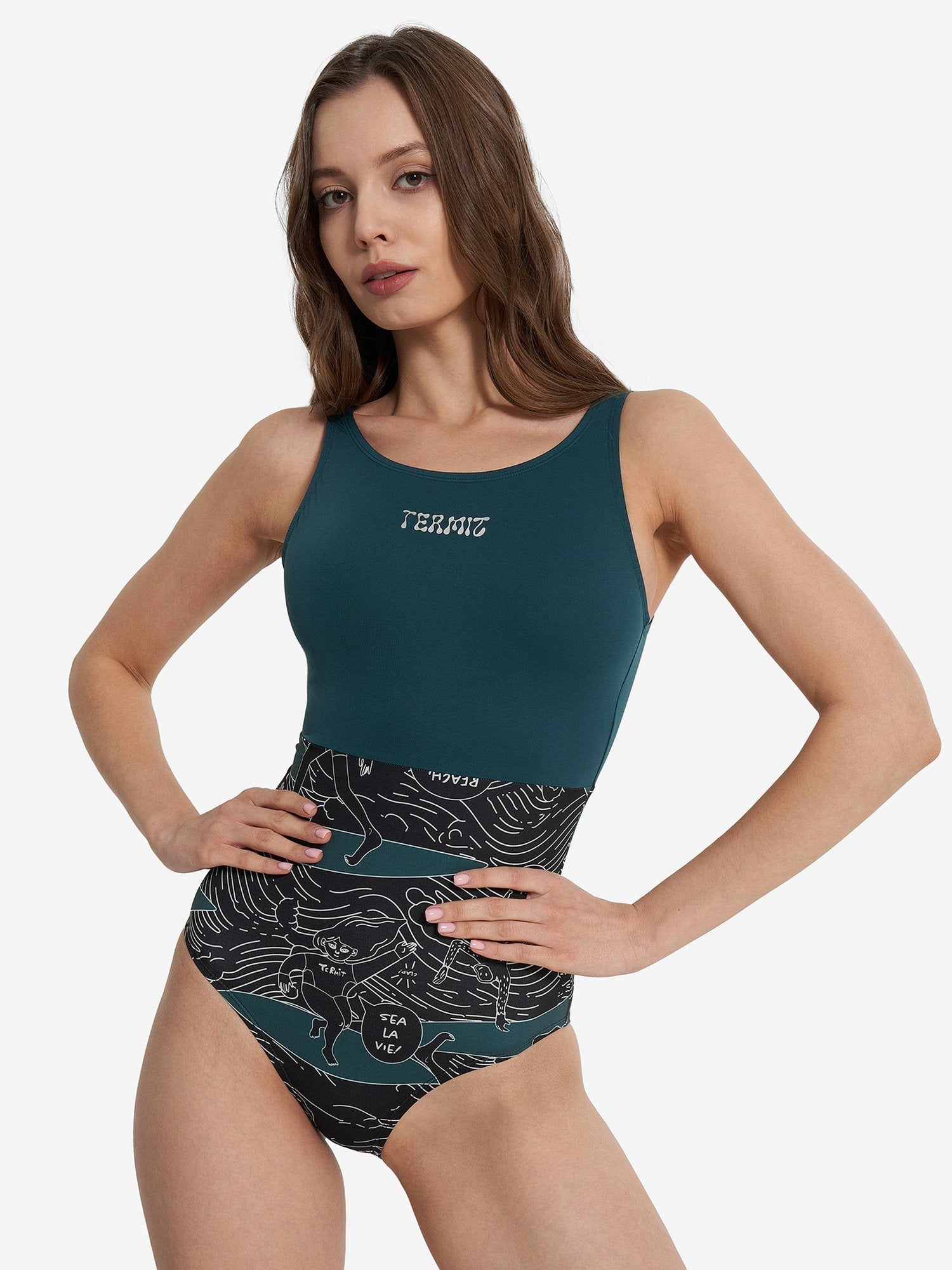 TERMIT Цял бански Surf Female Swimsuit