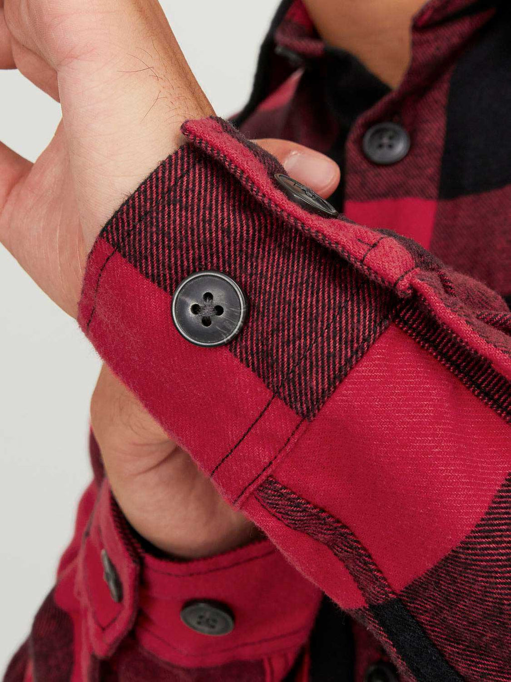 JACK & JONES Риза JJEDARREN OVERSHIRT LS NOOS