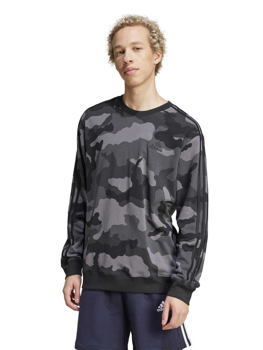 ADIDAS SPORTSWEAR Блуза Seasonal Essentials Camouflage Sweatshirt