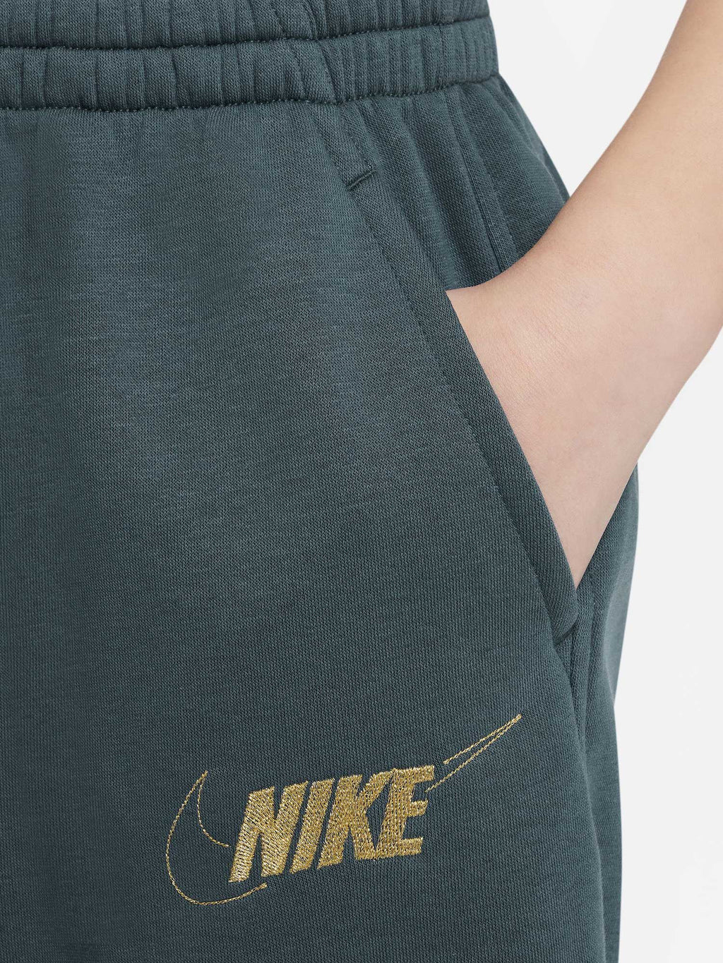 NIKE Спортно долнище G NSW CLUB FLC LOOSE PANT SHNE