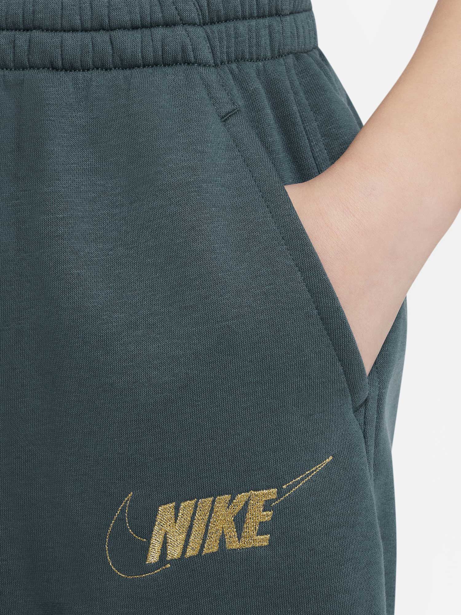 NIKE Спортно долнище G NSW CLUB FLC LOOSE PANT SHNE