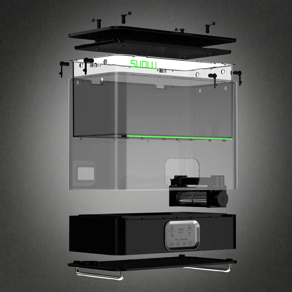 SUNLU FilaDryer E2, Up to 110℃, Professional Drying and Annealing, Born for Engineering 3D Printing Filaments