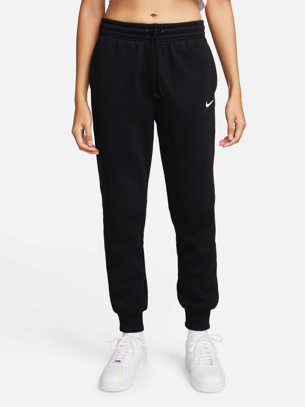 NIKE Спортно долнище W NSW PHNX FLC MR PANT STD