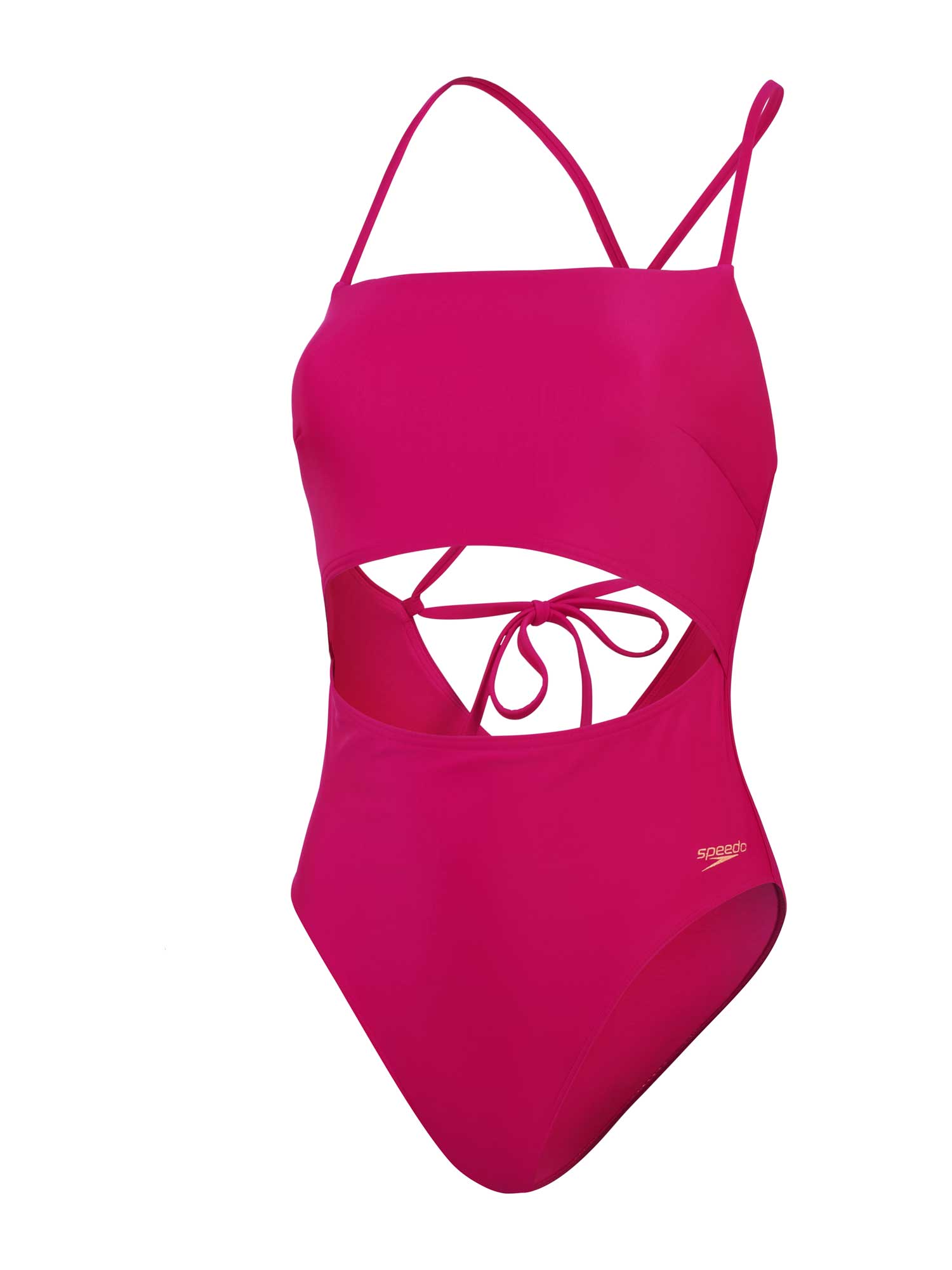 SPEEDO Цял бански WOMENS PRINTED CUT OUT