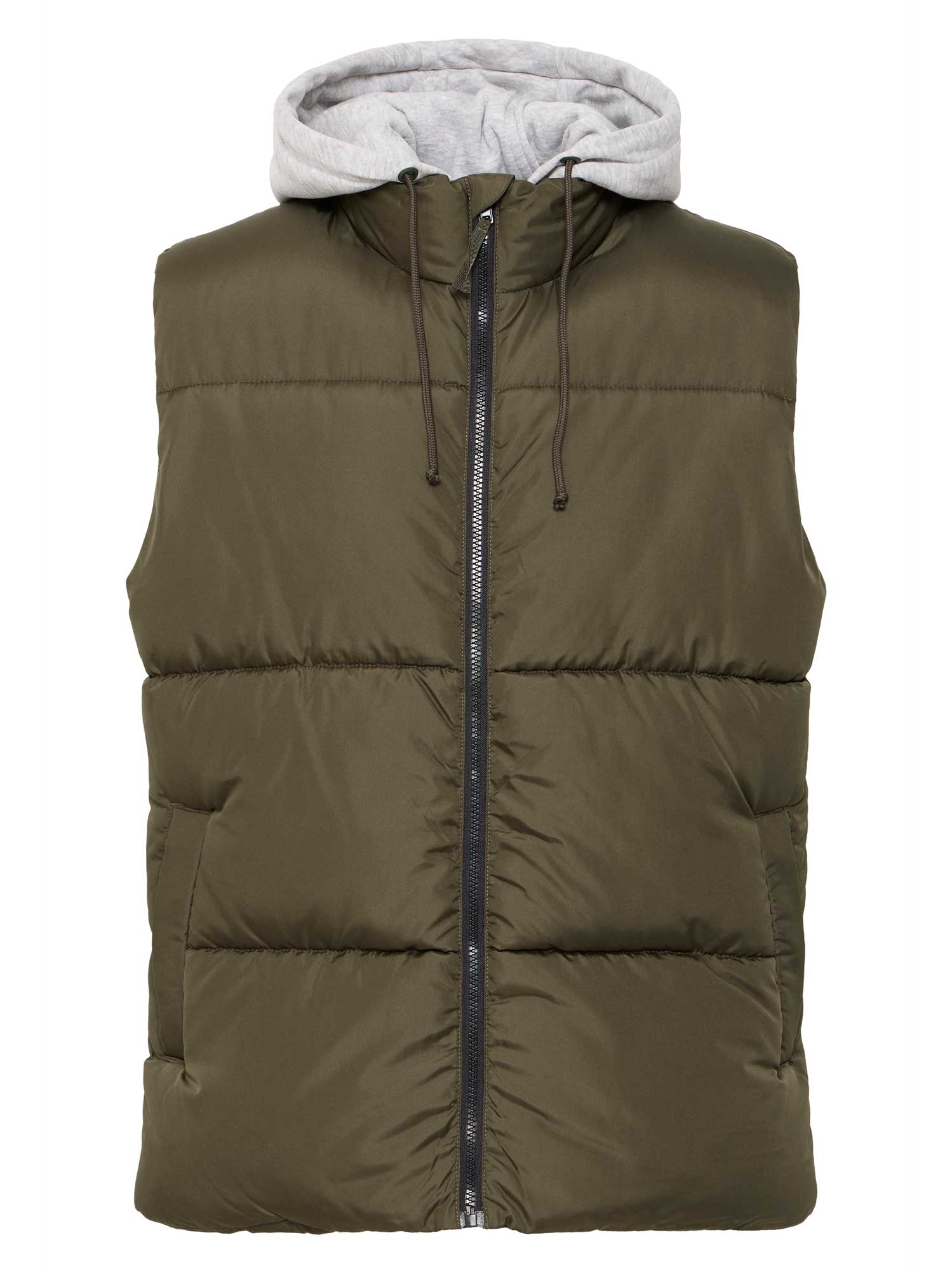 BLEND Елек BHELWIN vest w. jersey hood