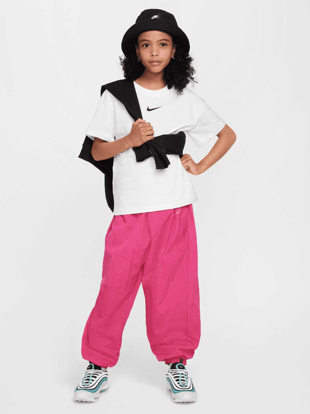 NIKE Тениска G NSW TEE BOY ESSNTL LBR