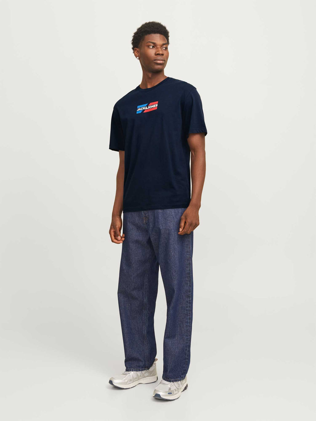 JACK & JONES Тениска JJECORP GRAPHIC TEE SS O-NECK NOOS