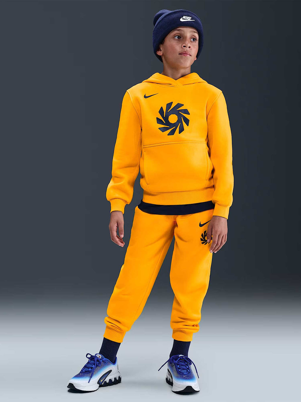 NIKE Суитшърт Erling Haaland K NK CLUB FLC HDY -PD