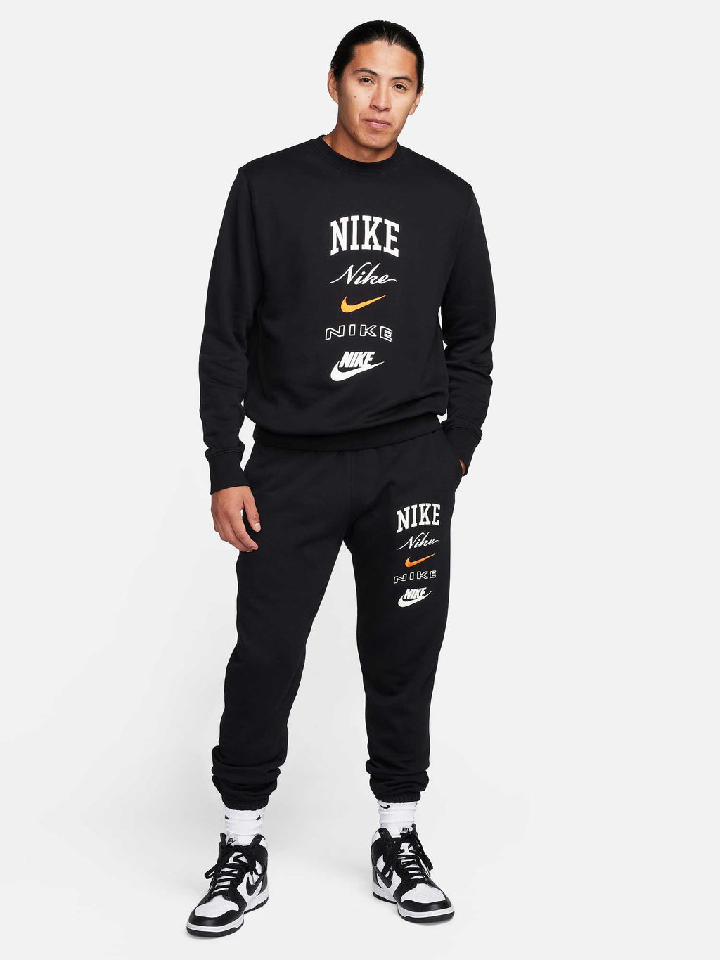 NIKE Спортно долнище M NK CLUB BB CF PANT STACK GX