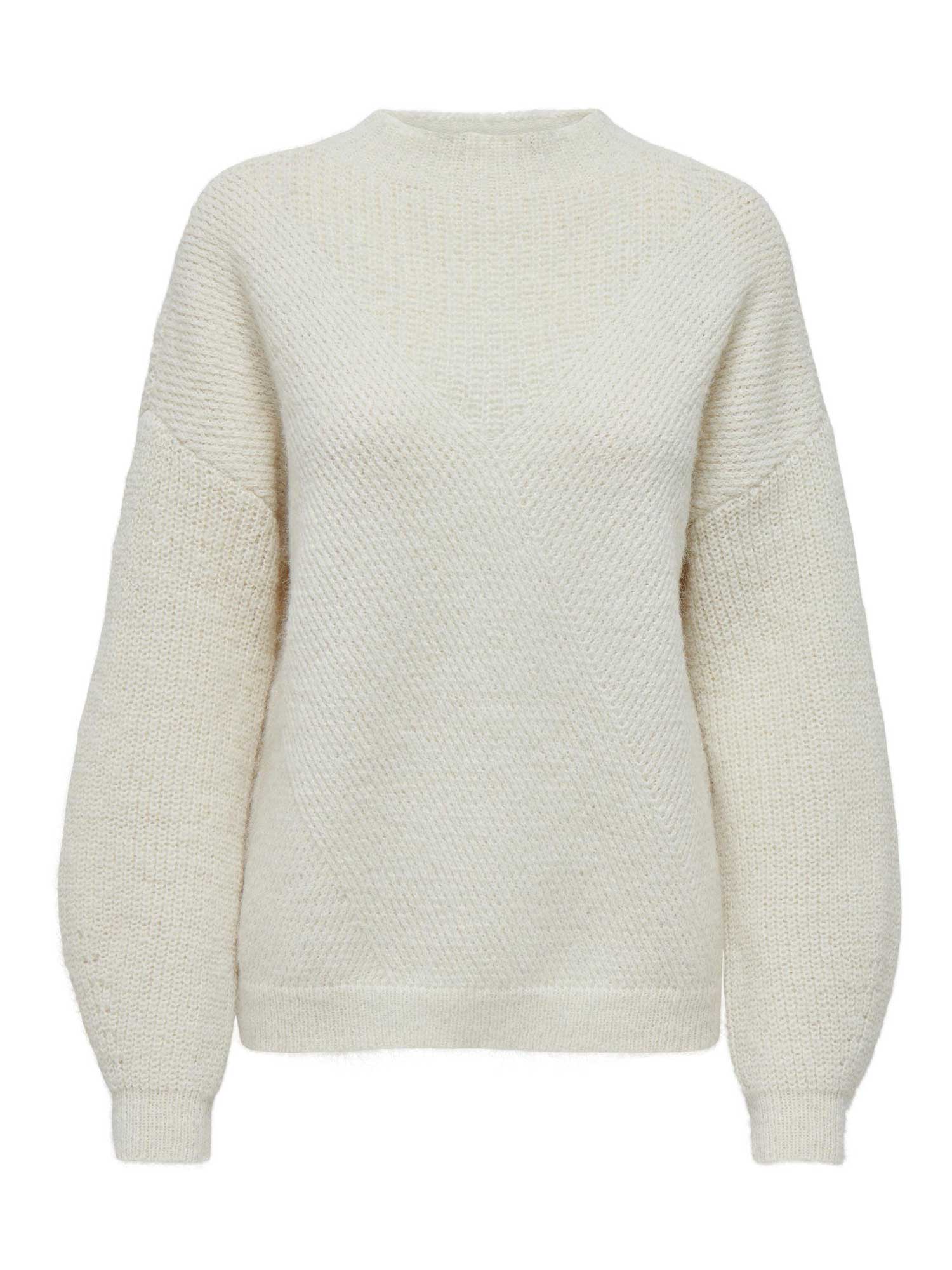 ONLY Пуловер ONLALISA LIFE L/S STRUC HIGH NECK CC KNT