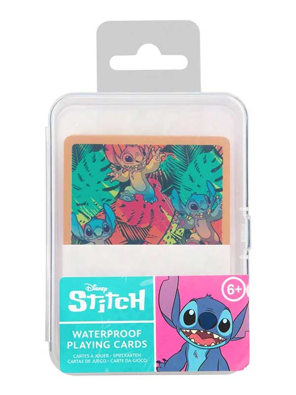 KIDS MOVIE HEROES Карти за игра Stitch водоустойчиви