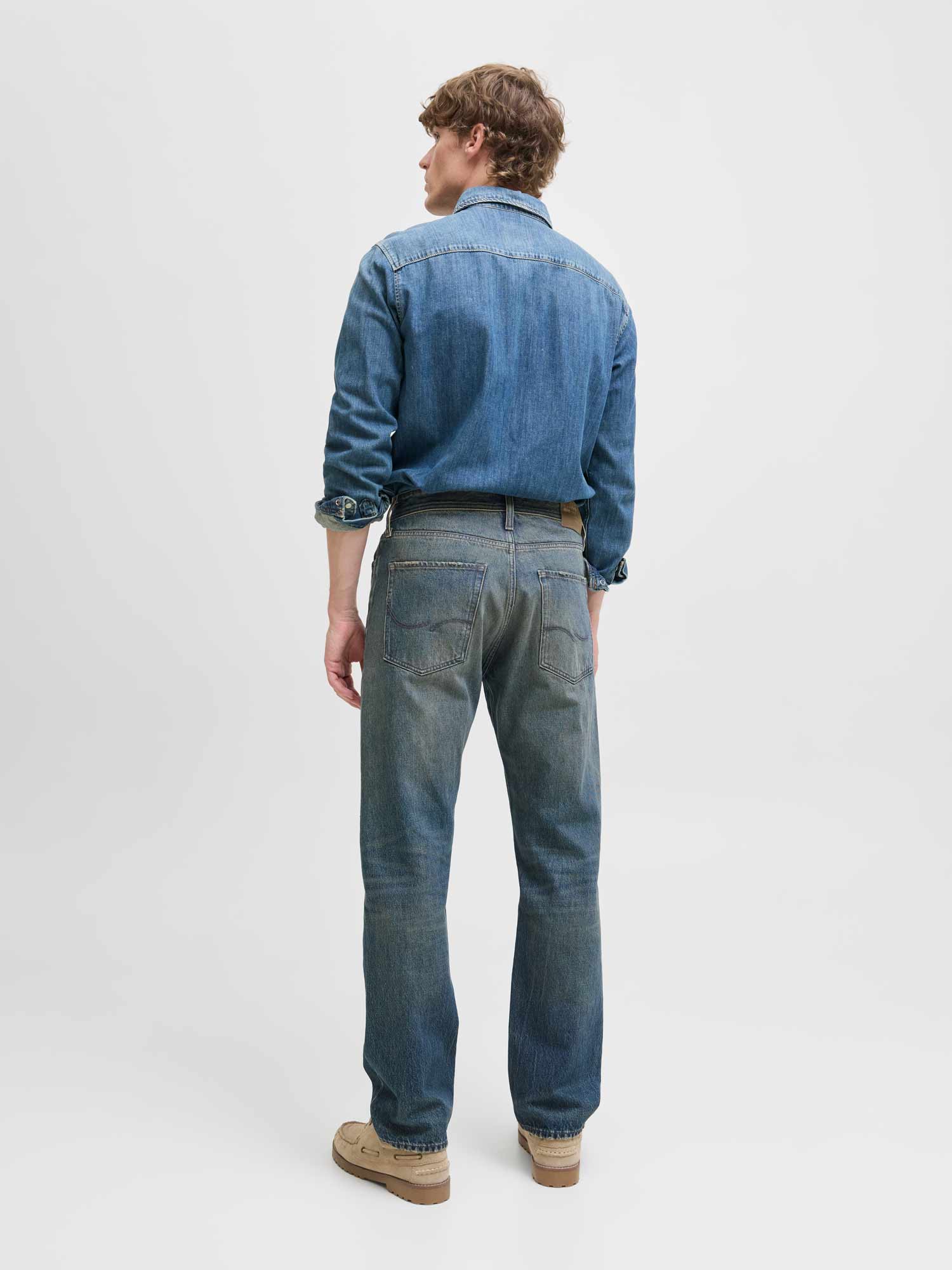 JACK & JONES Дънки JJICHRIS JJORIGINAL CB 287 BF