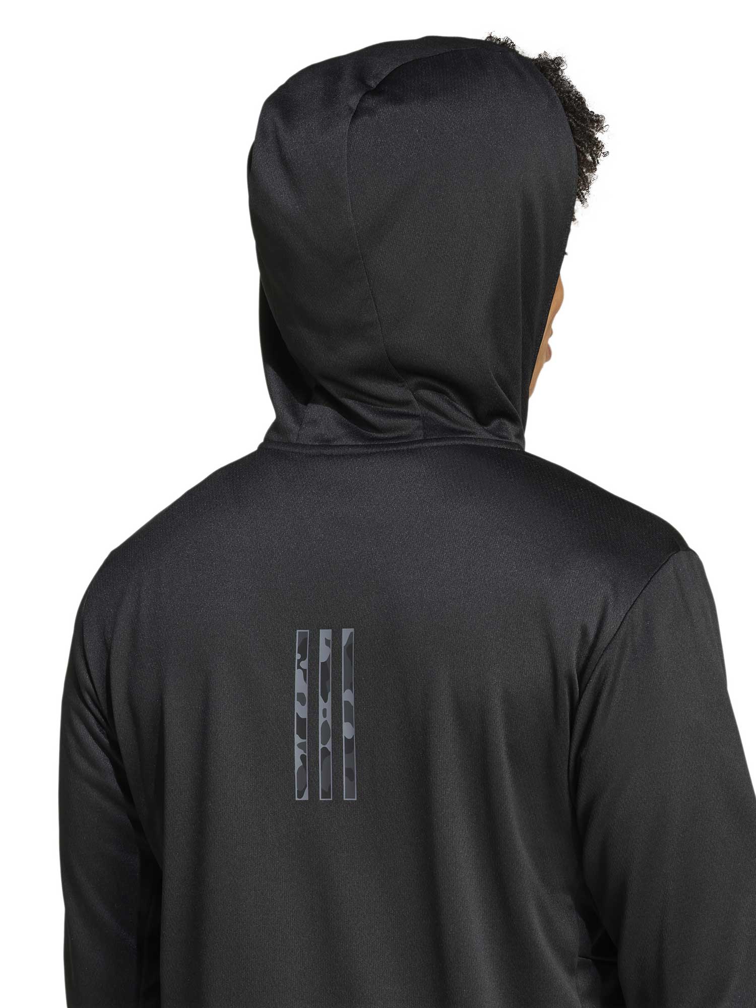 ADIDAS PERFORMANCE Суитшърт Train Essentials Camo Full-Zip Hoodie