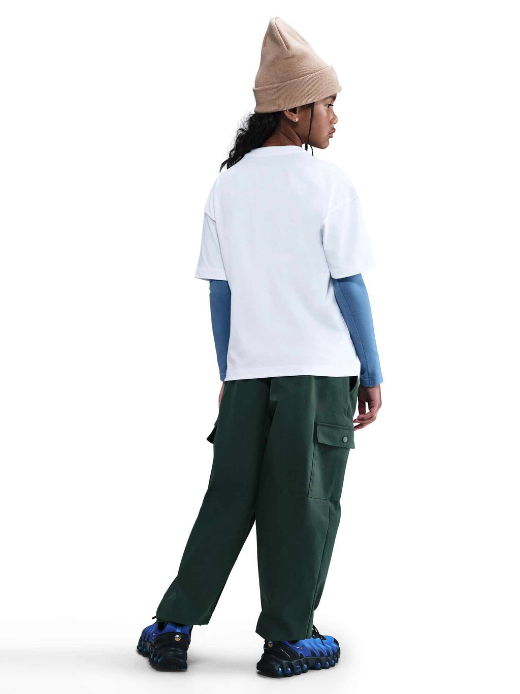 NIKE Тениска G NSW TEE BUTTRFLY OS