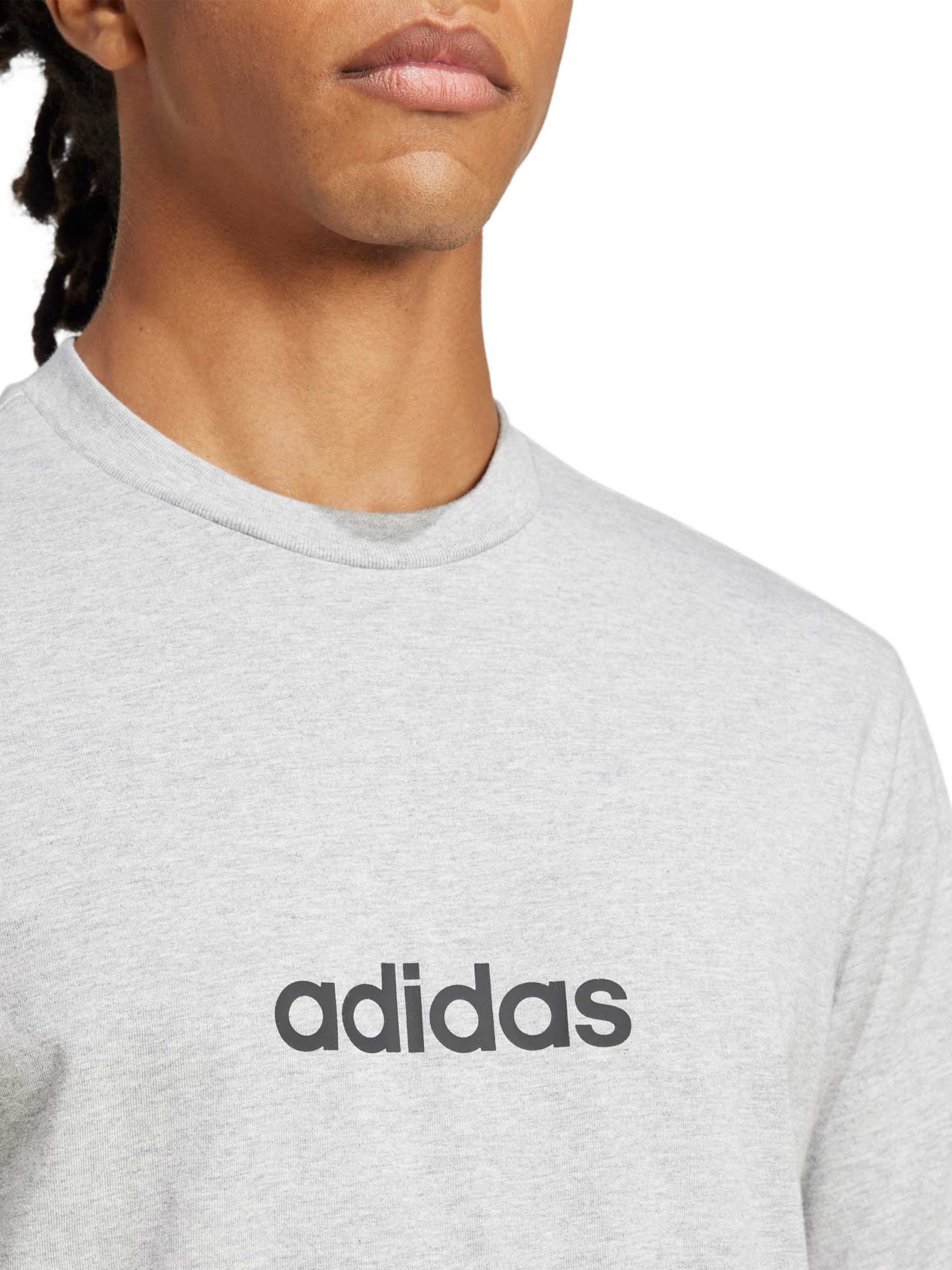 ADIDAS SPORTSWEAR Тениска Essentials Linear Single Jersey Tee