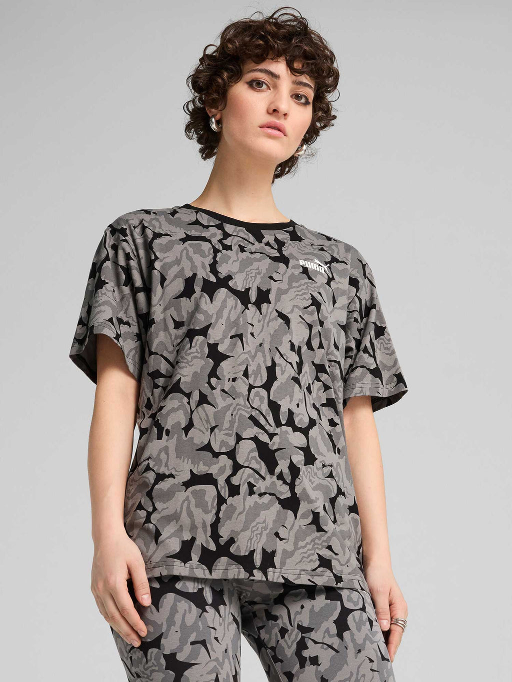 PUMA Тениска ESS NATURE 2.0 AOP Tee