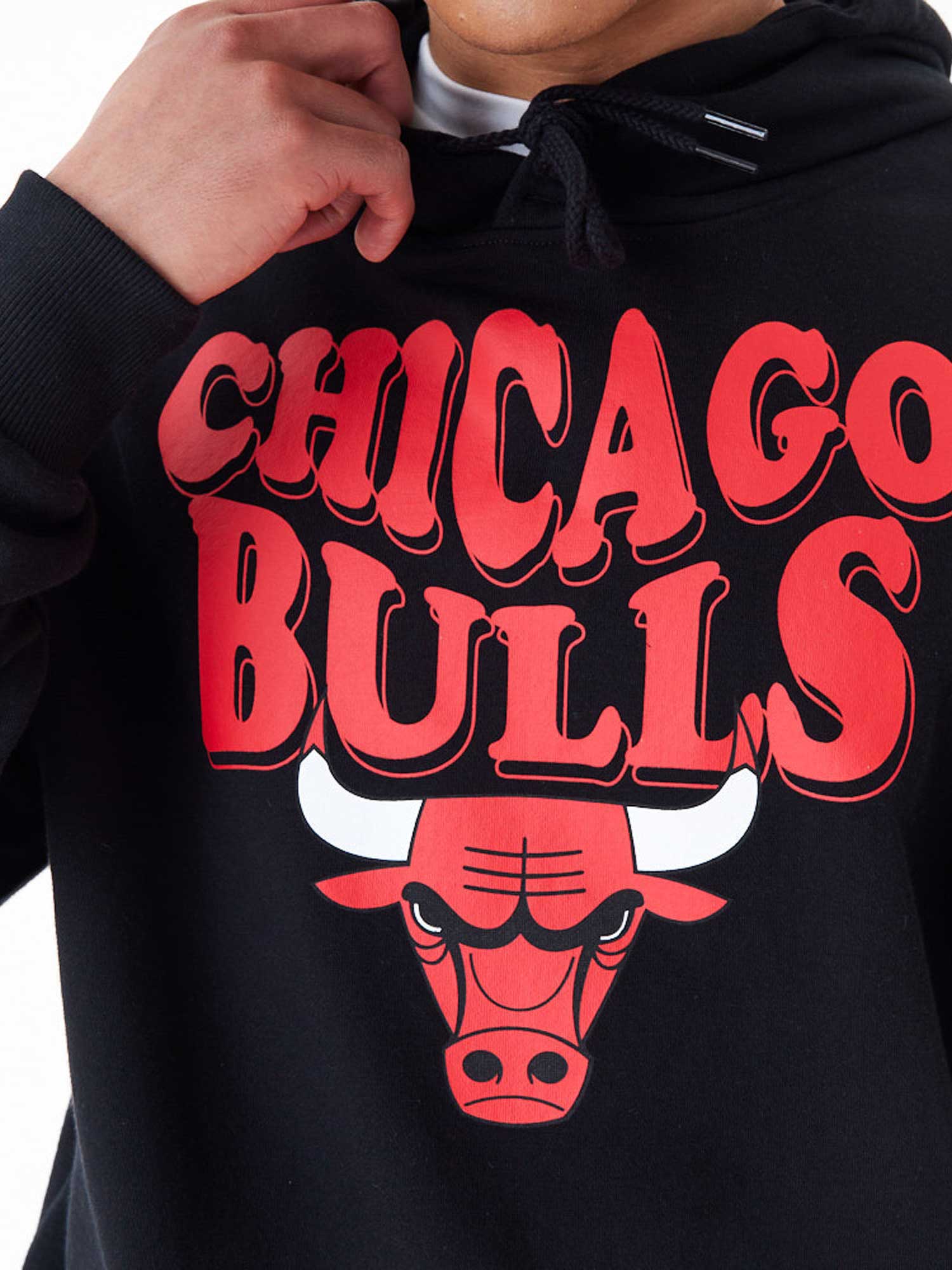NEW ERA Суитшърт NBA SCRIPT OS HOODY CHIBUL