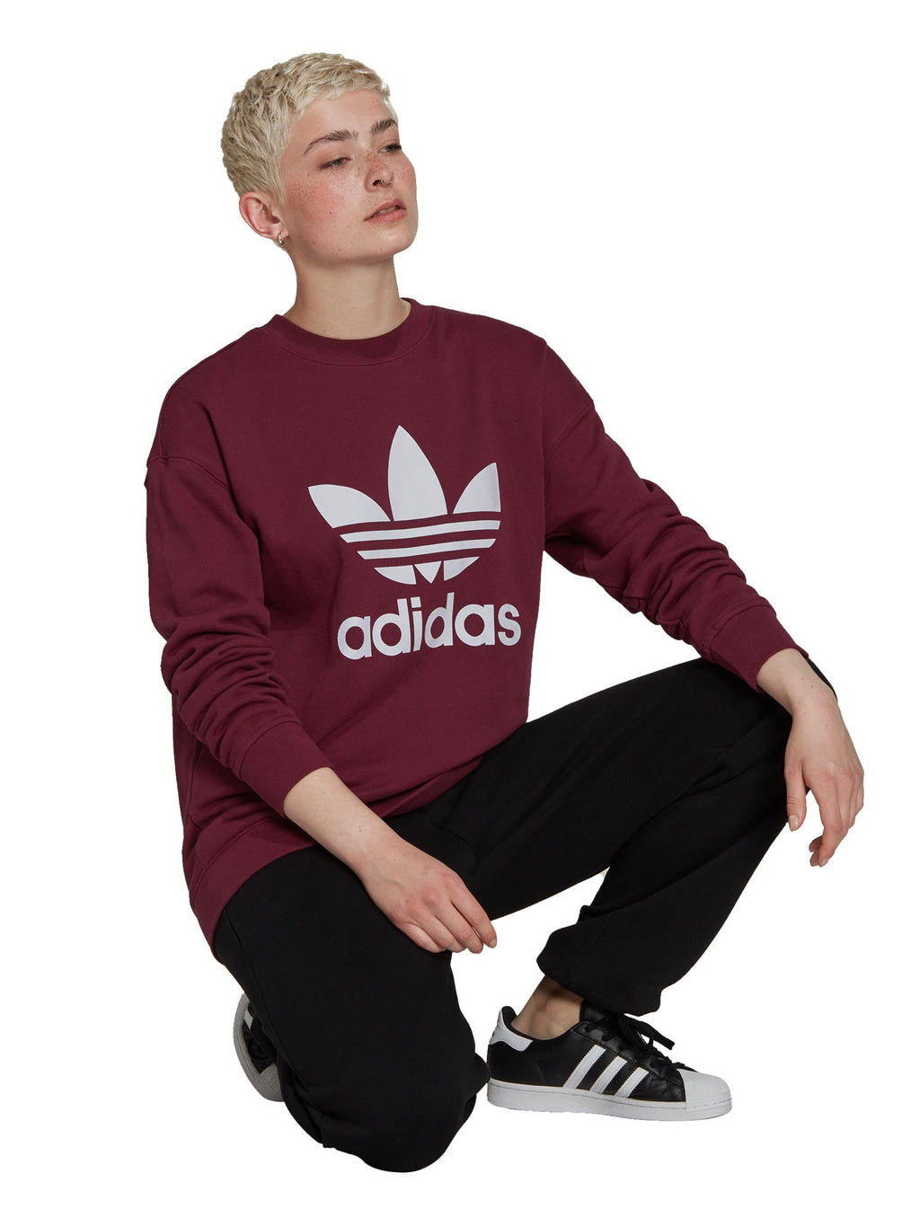 ADIDAS ORIGINALS Блуза TRF CREW SWEAT
