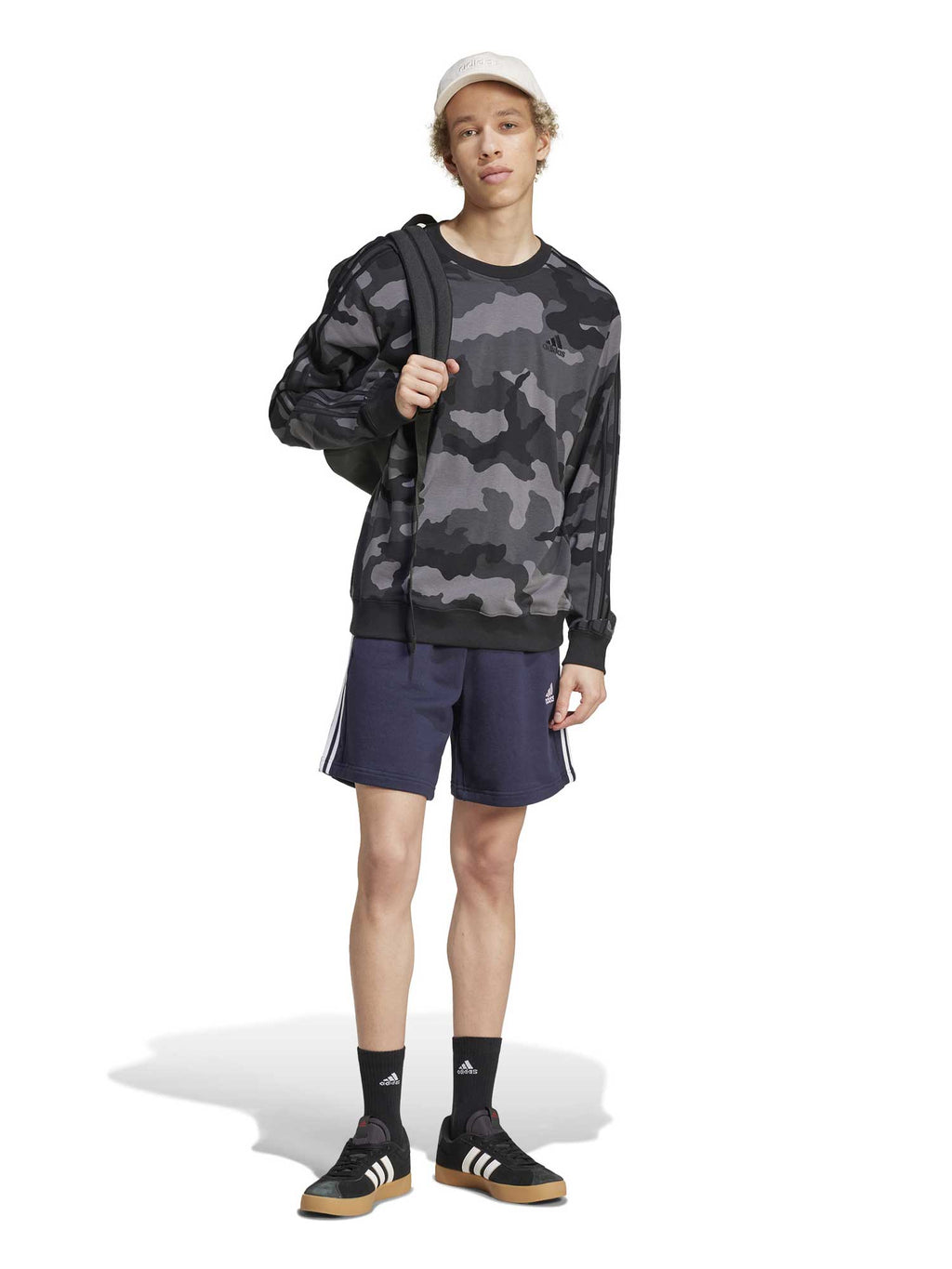 ADIDAS SPORTSWEAR Блуза Seasonal Essentials Camouflage Sweatshirt