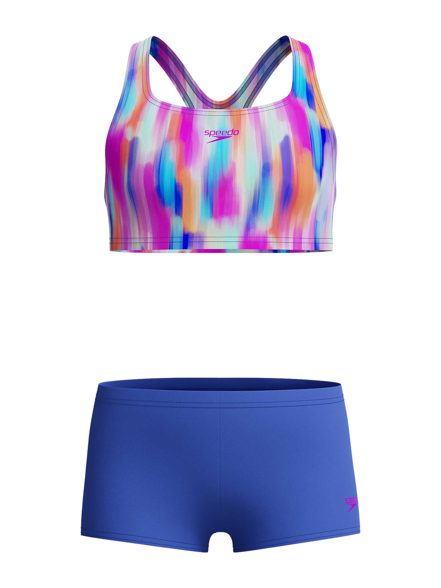 SPEEDO Бански 2 части GIRLS ALLOVER BOYLEG SHORT