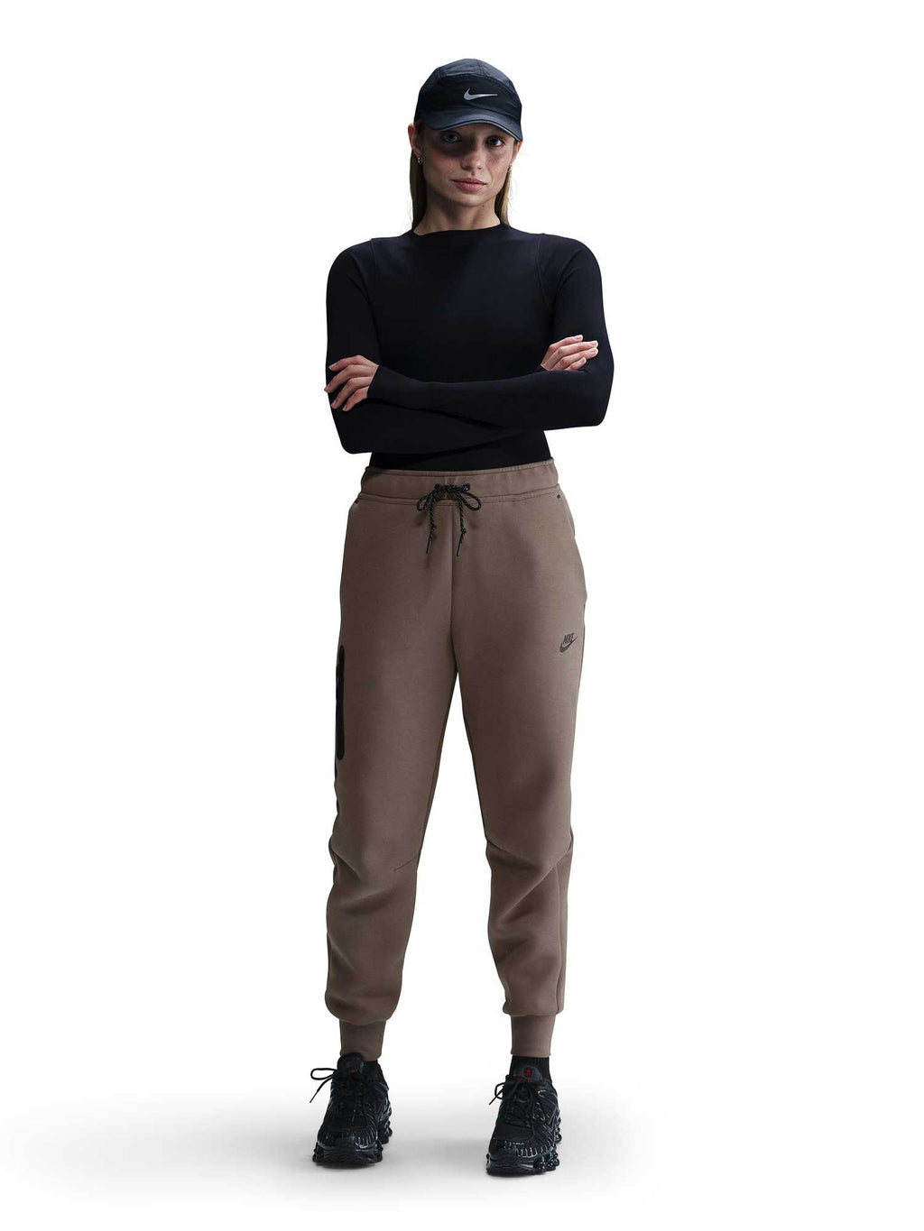 NIKE Спортно долнище W NSW TCH FLC MR JGGER 2