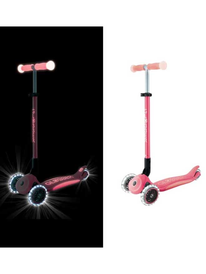 GLOBBER Тротинетка ELITE GLOW LIGHTS