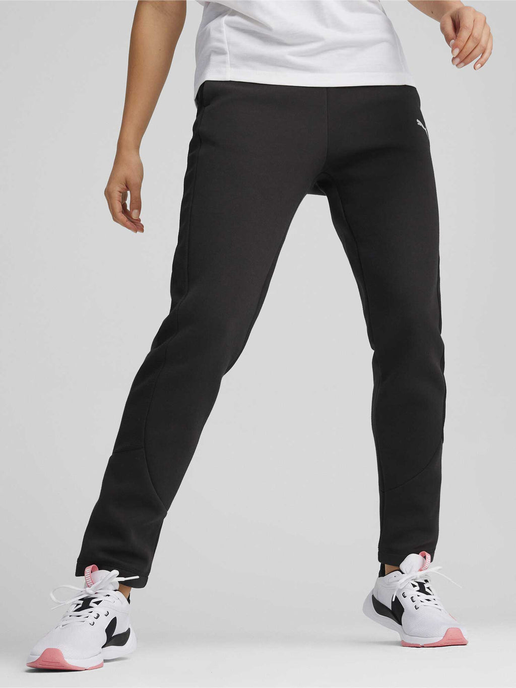 PUMA Спортно долнище EVOSTRIPE High-Waist Pants