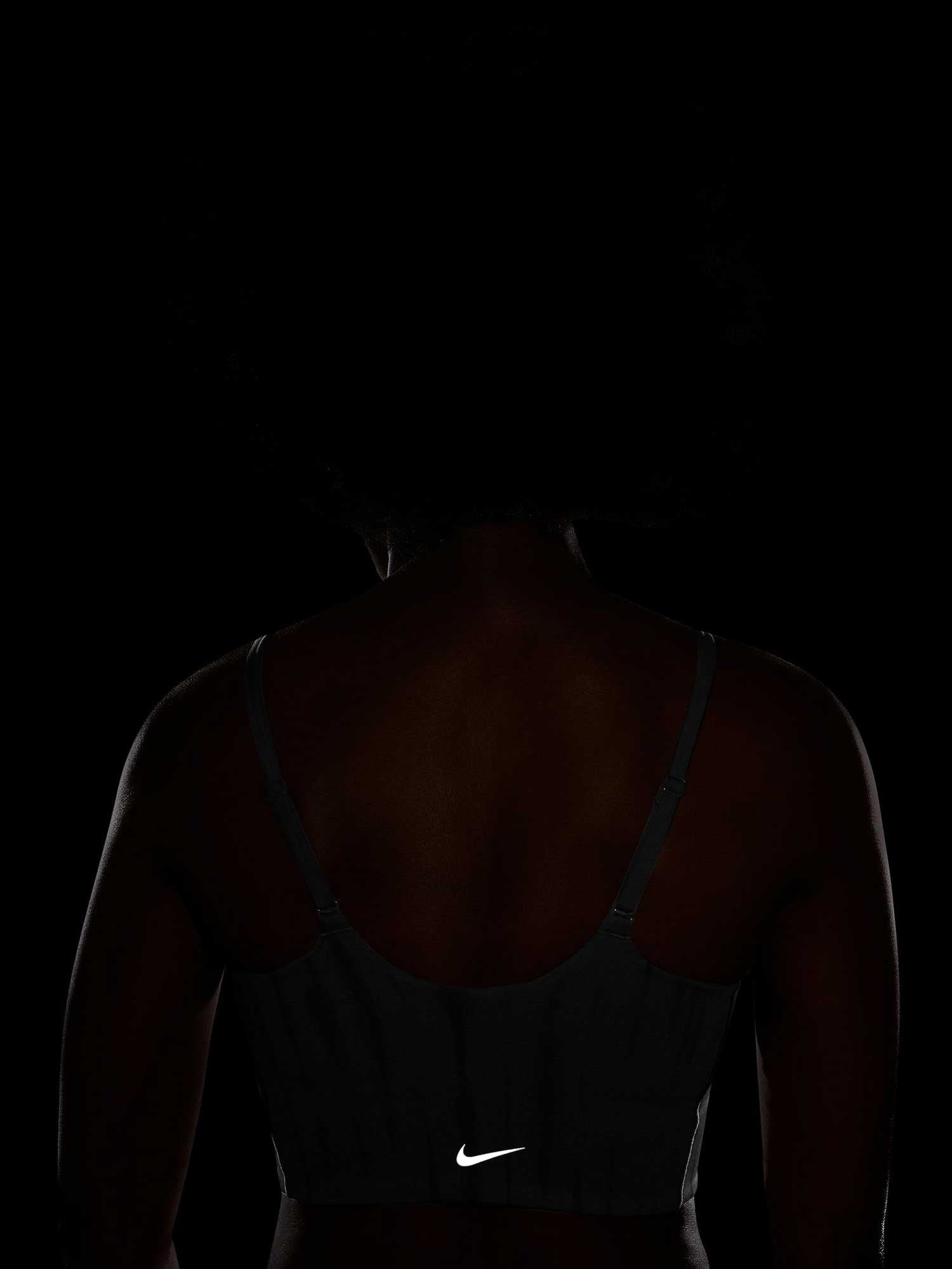 NIKE Спортен сутиен W NK1 LL AOP BRA F