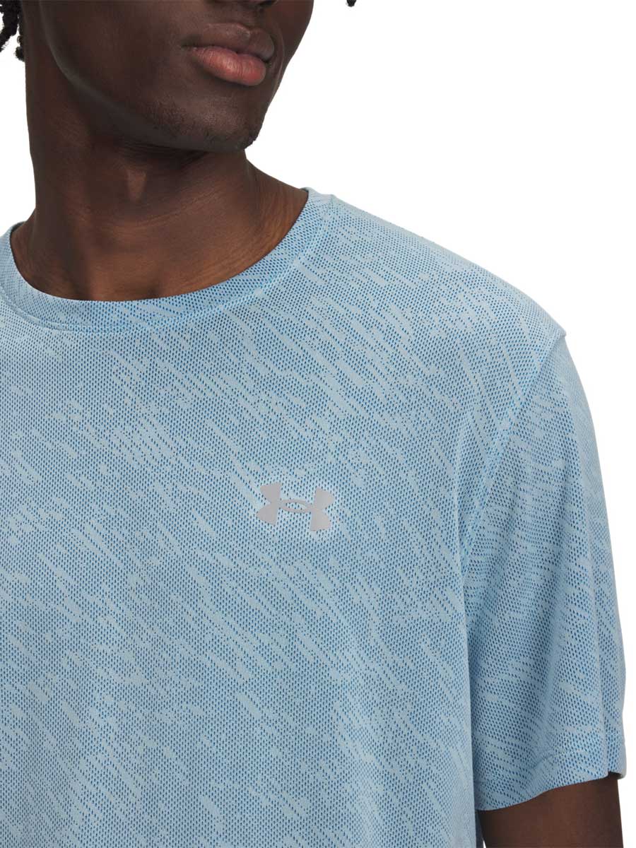 UNDER ARMOUR Тениска Launch Camo Shortsleeve