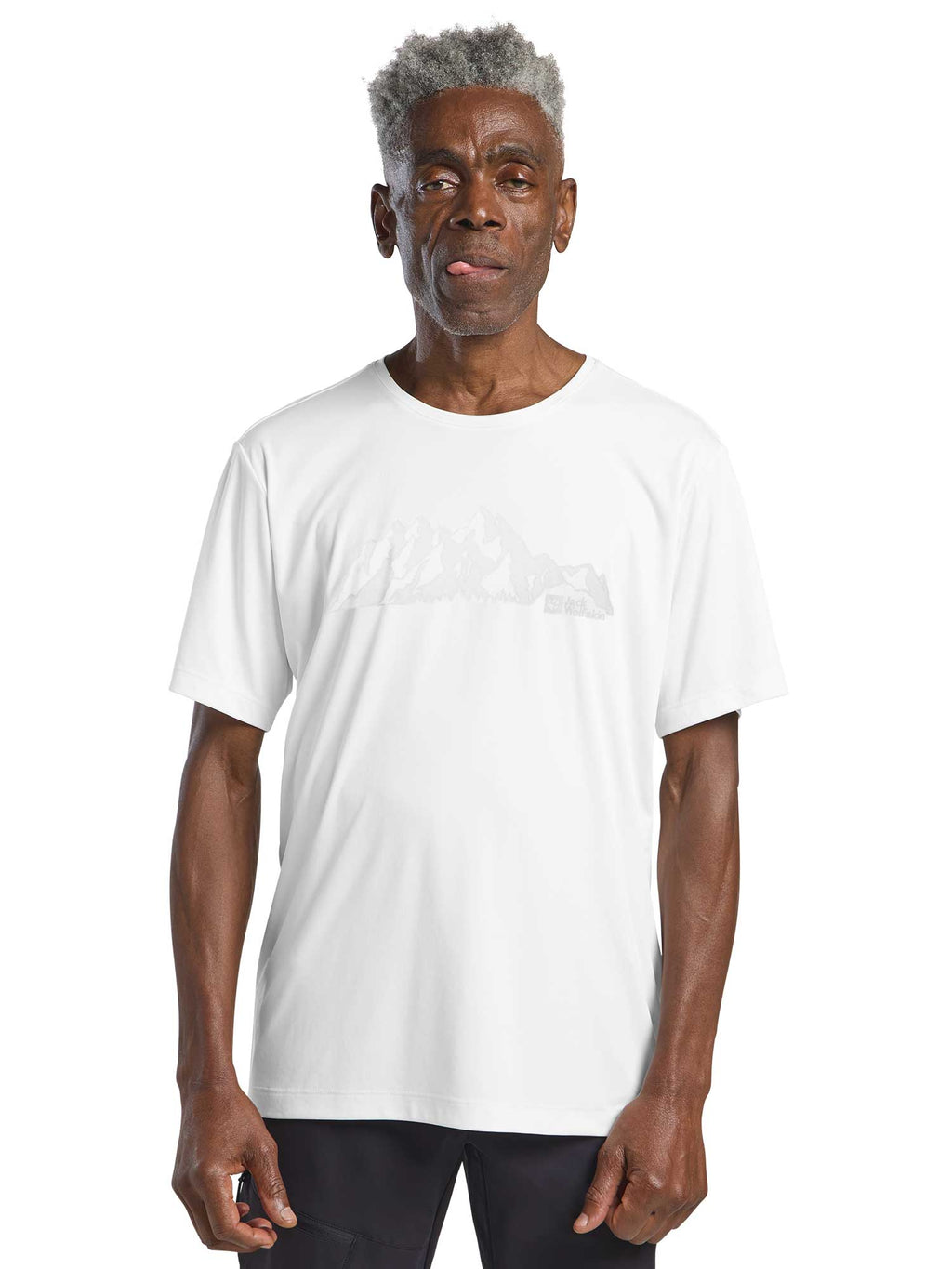 JACK WOLFSKIN Тениска PEAK GRAPHIC T M