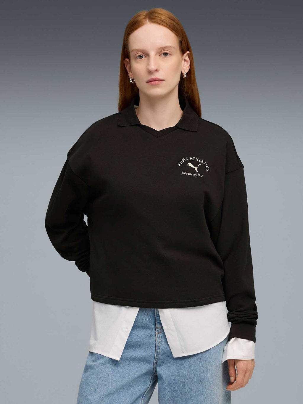 PUMA Блуза PUMA CLASS Comfort Short Polo Crew TR