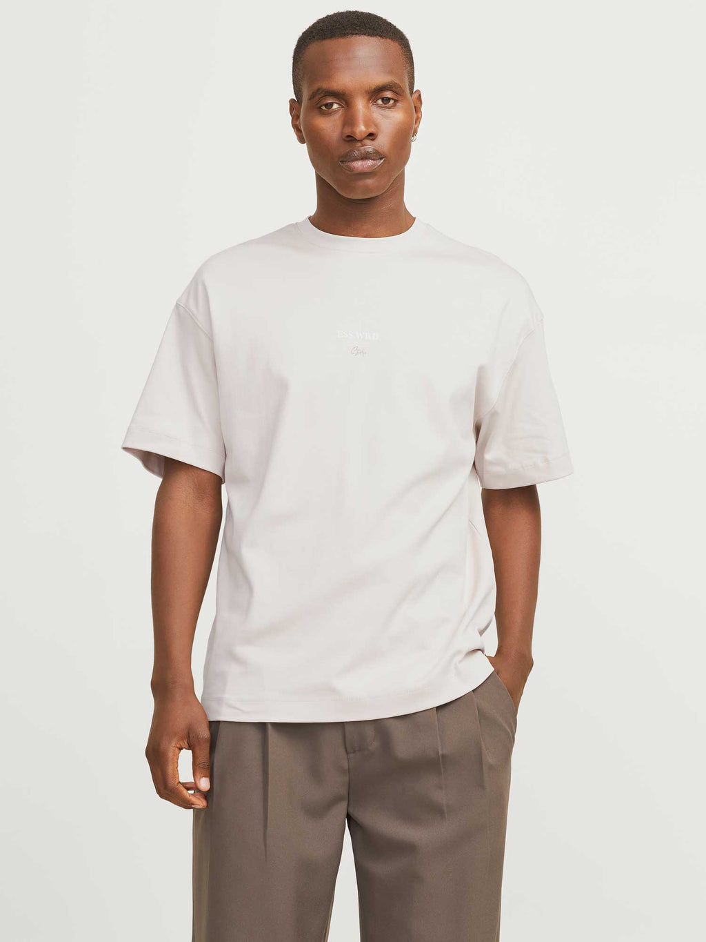 JACK & JONES Тениска JJEURBAN EDGE STUDIO TEE SS O-NECK NOOS