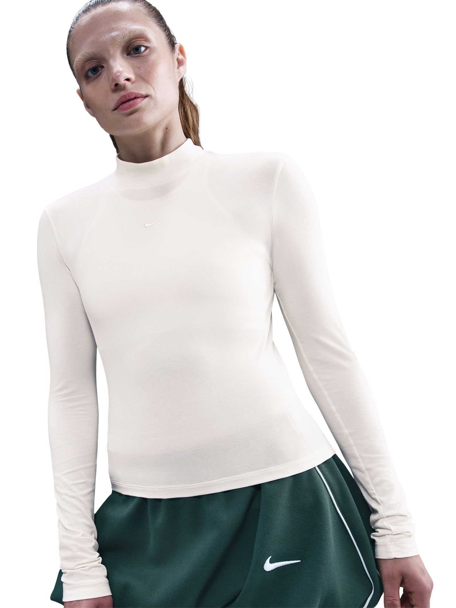 NIKE Блуза W NSW NK CHLL KNT MOCK TEE