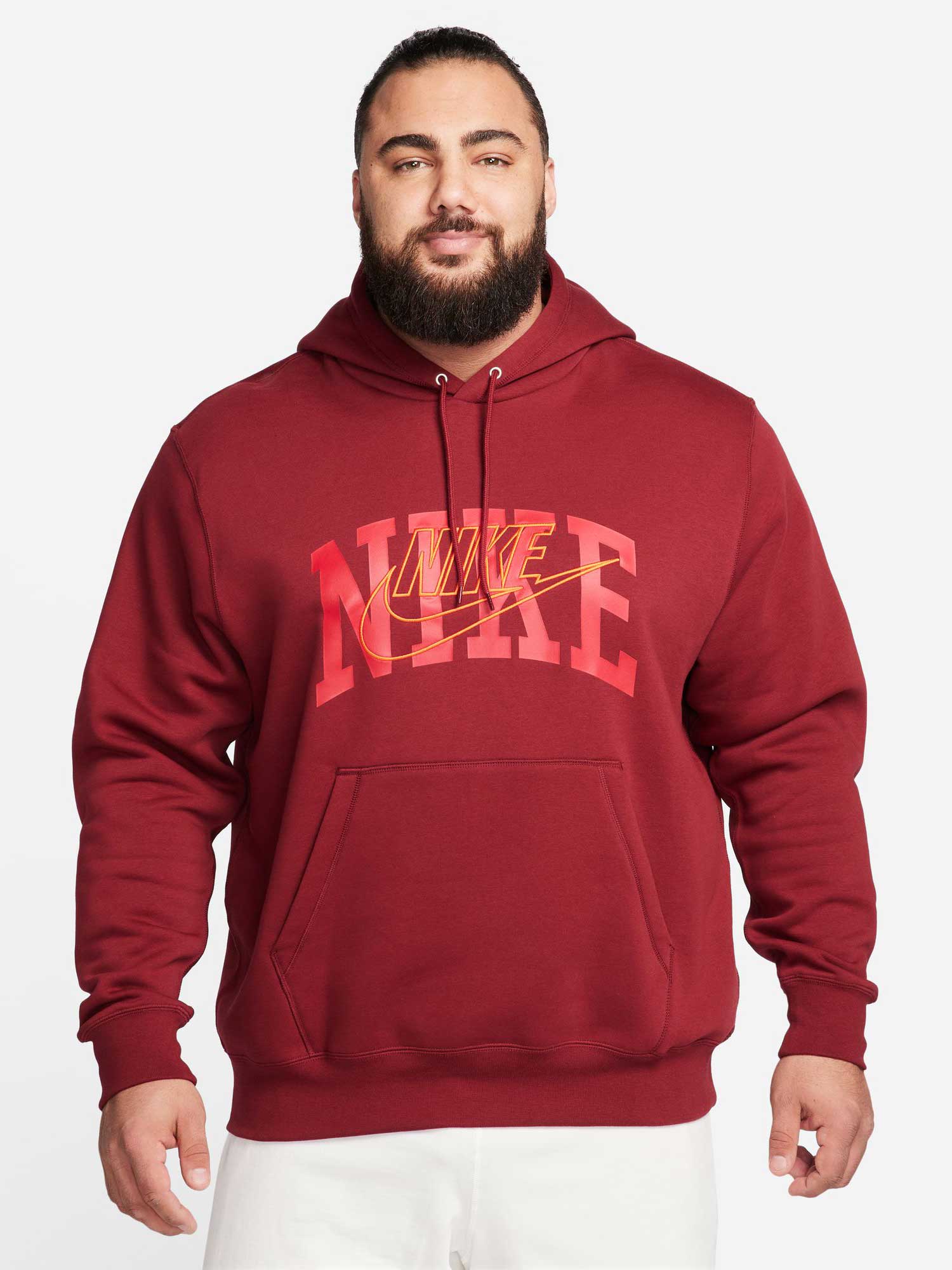 NIKE Суитшърт M NK CLUB BB PO HDY ARCH GX
