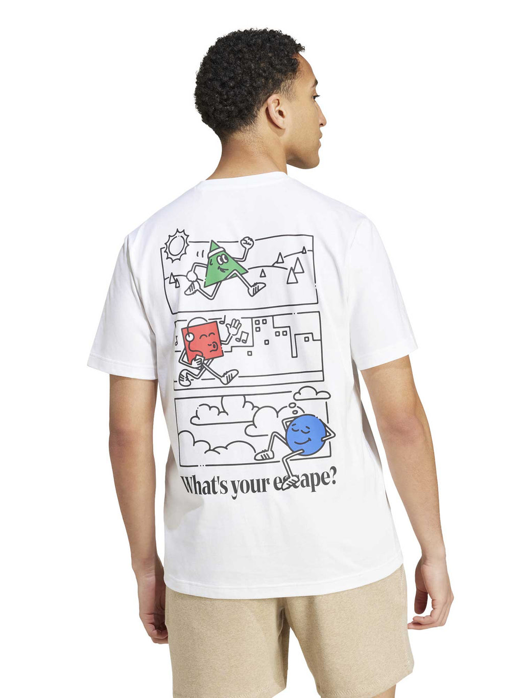 ADIDAS SPORTSWEAR Тениска Positivity Shapes Graphic
