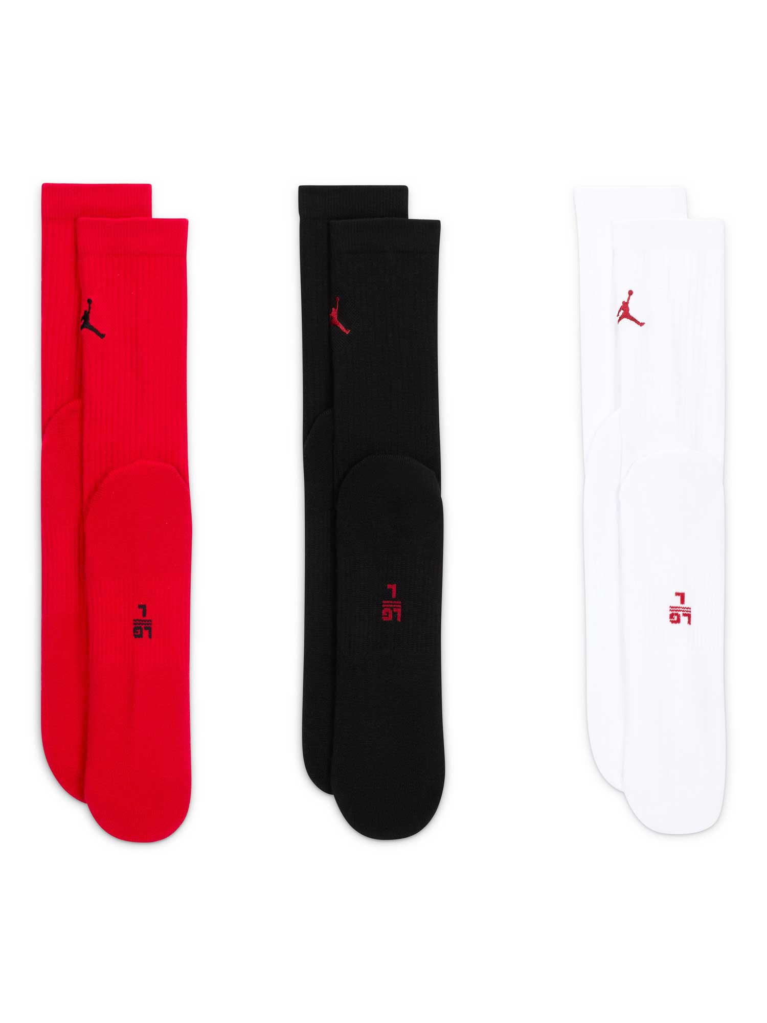 JORDAN Чорапи U J ED CUSH POLY CREW 3PR 144