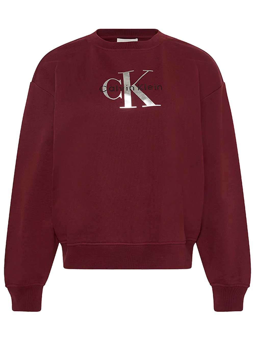 Calvin Klein Jeans Блуза LS MONOLOGO FRENCH TERRY RLXD