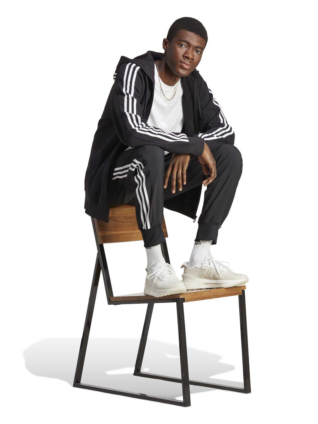 ADIDAS SPORTSWEAR Суитшърт Essentials French Terry 3-Stripes