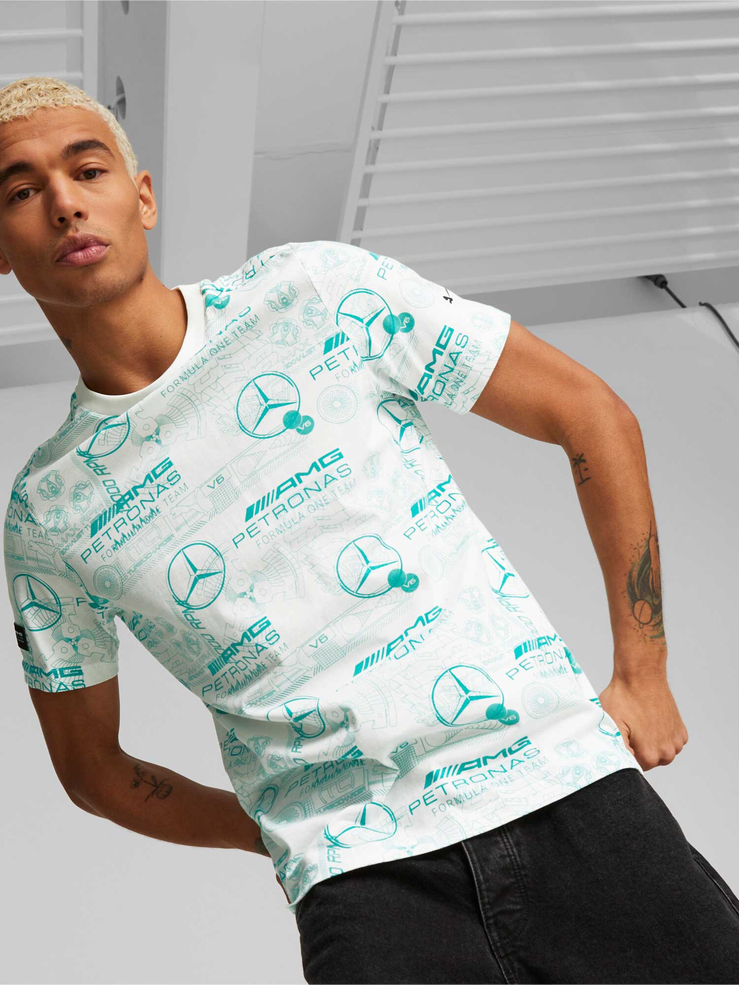 PUMA Тениска MAPF1 AOP