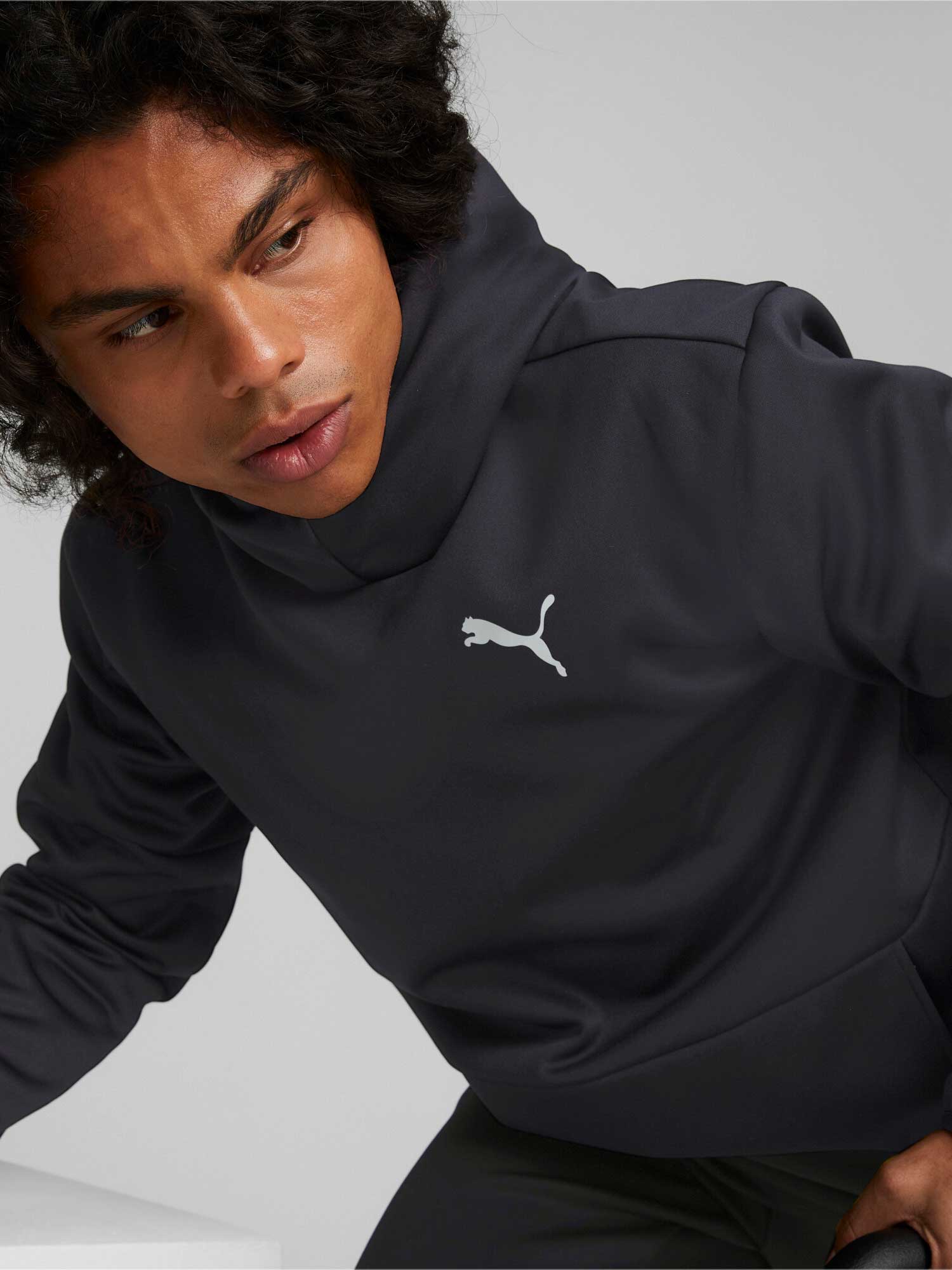 PUMA Суитшърт TRAIN ALL DAY PWRFLEECE