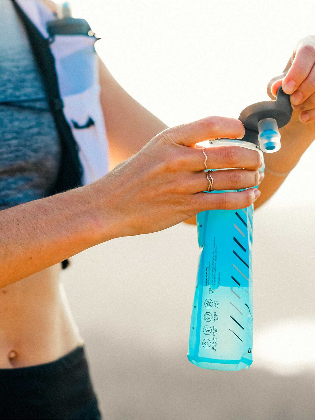 Hydrapak Мека бутилка за вода Ultraflask Speed