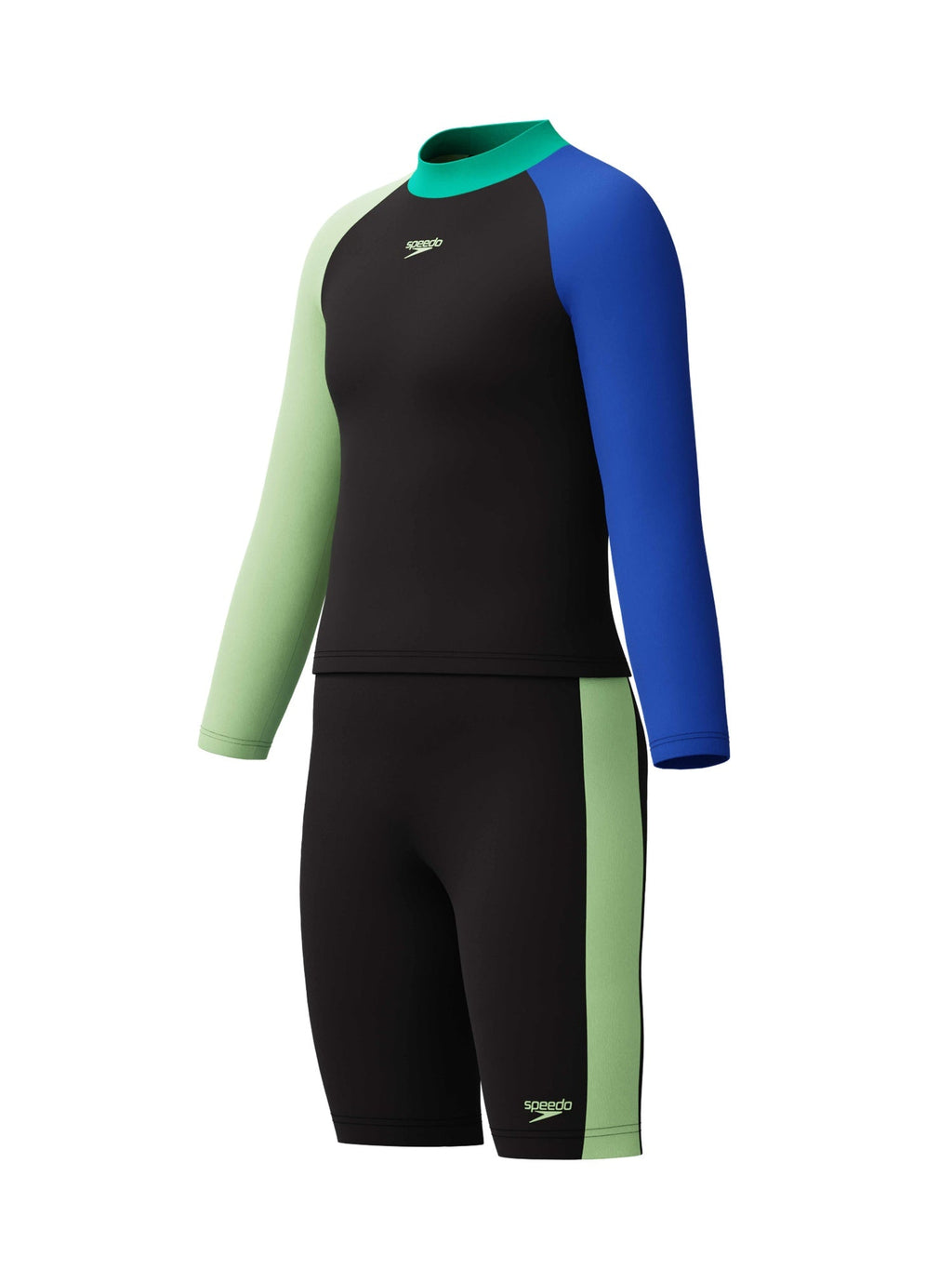 SPEEDO Комплект 2 части с UV защита BOYS COLOURBLOCK SET