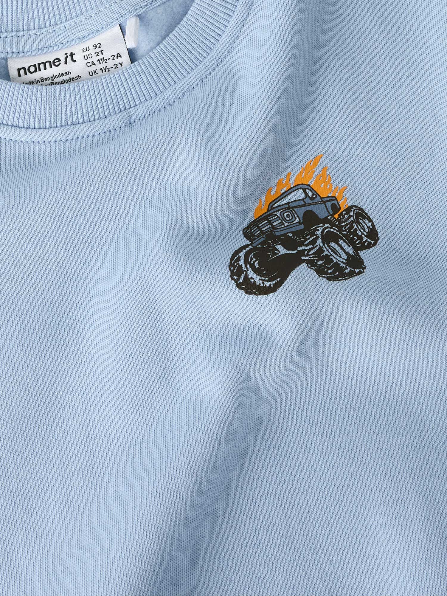 NAME IT Блуза NMMVILDAR LS NREG SWEAT BRU